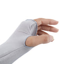 Fashion Women's Arm Warmer Cotton Long Fingerless Gloves Mitten (Grey) M2K2