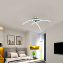 Modern LED 3 Light Ceiling Light Satin Nickel Kitchen Living Bedroom Lamp  A85-265V