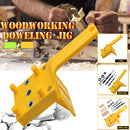 1/8/41PCS Handheld Woodworking Dowelling Jig Set Drill Guide 6/8/10MM Sleeve Wood Doweling Tool