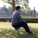 Outdoor Portable Folding Chair Aluminum Alloy Camping Picnic BBQ Beach Seat Stool Max Load 120kg