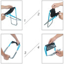 Portable Mini Folding Chair Outdoor Folding Stool Camping Fishing BBQ Chairs
