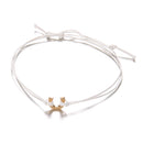 Bohemian Blue Beaded Anklet A Set of Wax Rope Beads Multilayer Anklets Ethnic Jewelry for Women