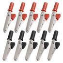 10A Handle electrical crocodile alligator clips B7M9