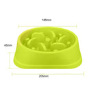 1 Pcs Popular Pet Dog Bowl Plastic Slow Feeder Bowl, Bloat Stop Dog Puzzle  T3X2