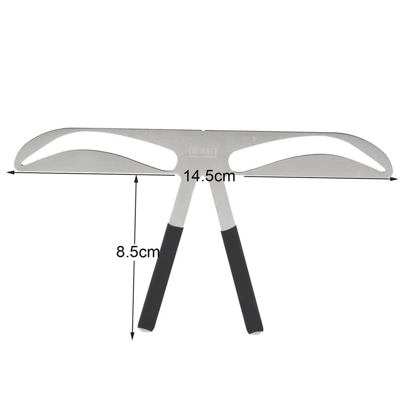Eyebrow Stencil Ruler for Eyebrows Enhancer Permanent Tattoo Eye Brow Tools N2B6