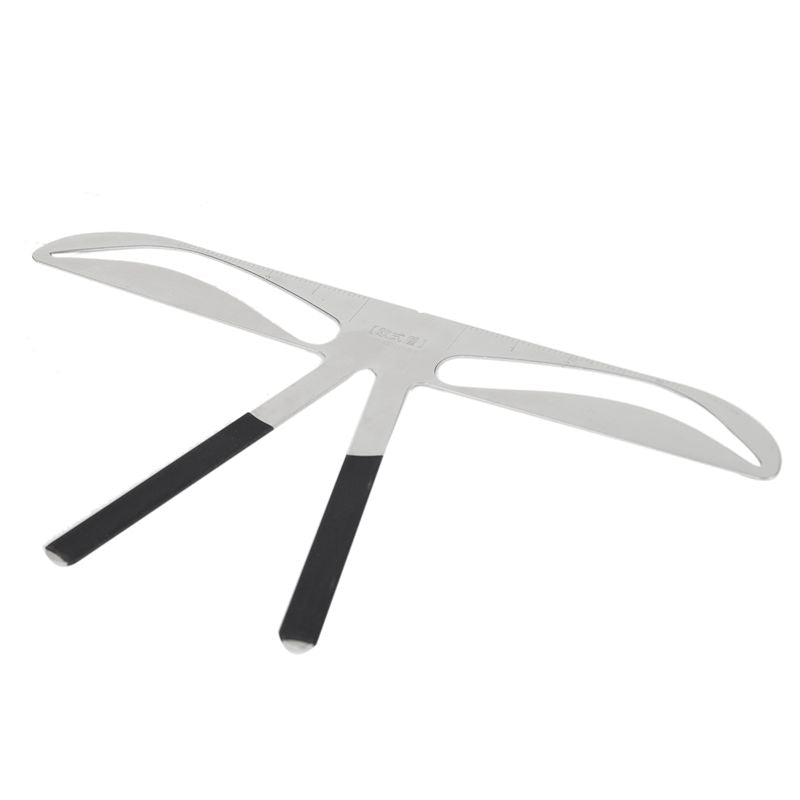 Eyebrow Stencil Ruler for Eyebrows Enhancer Permanent Tattoo Eye Brow Tools N2B6
