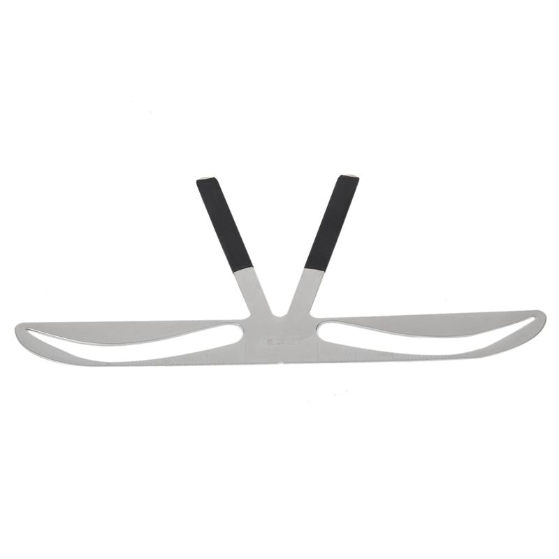 Eyebrow Stencil Ruler for Eyebrows Enhancer Permanent Tattoo Eye Brow Tools N2B6