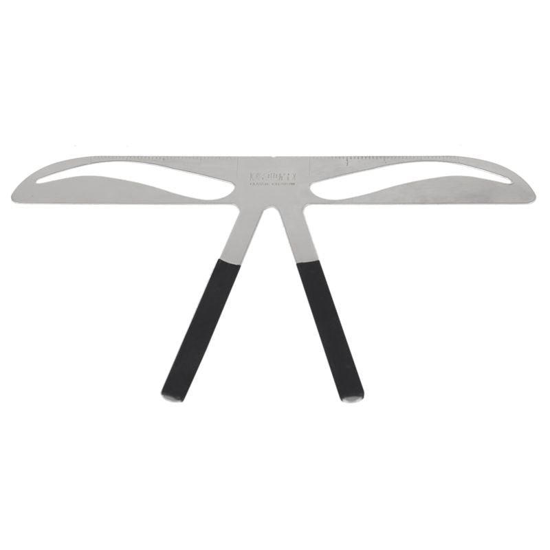 Eyebrow Stencil Ruler for Eyebrows Enhancer Permanent Tattoo Eye Brow Tools B8S3