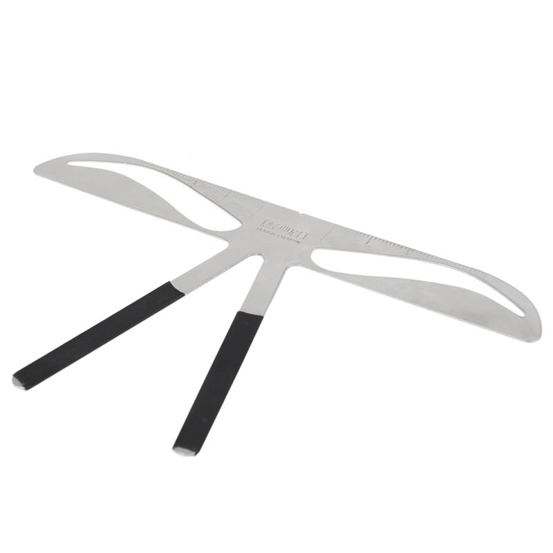 Eyebrow Stencil Ruler for Eyebrows Enhancer Permanent Tattoo Eye Brow Tools B8S3