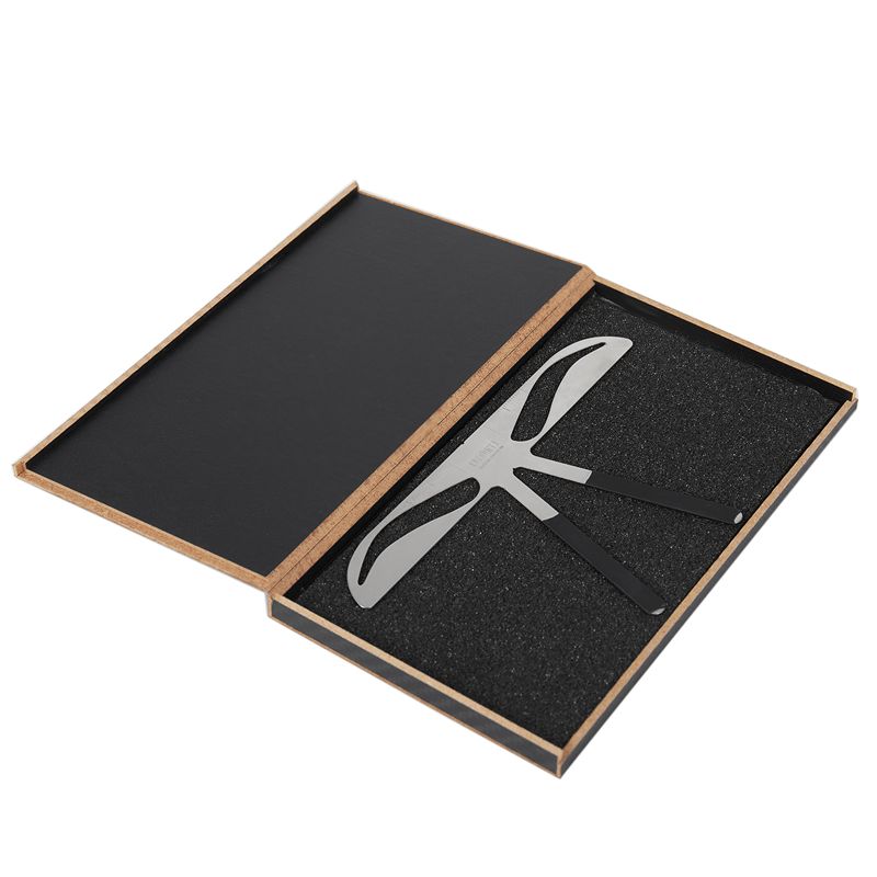 Eyebrow Stencil Ruler for Eyebrows Enhancer Permanent Tattoo Eye Brow Tools B8S3