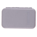 Mini Portable Fishing Tackle Box Waterproof ABS Plastic Foam Fly Fishing Lu E6S6