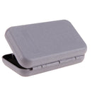 Mini Portable Fishing Tackle Box Waterproof ABS Plastic Foam Fly Fishing Lu E6S6