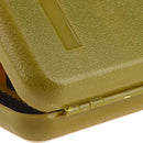 Mini Portable Fishing Tackle Box Waterproof ABS Plastic Foam Fly Fishing Lu R6V3