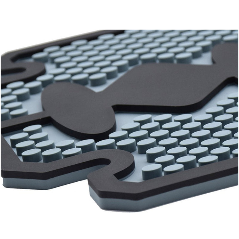 Anti-skid Pad For Barber Tools Barbershop Push-shear Scissores Mat Hair Blow Dryer Combl Clip Display Pad Barbershop Accessories Silicone Pad