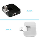 Wireless Micro USB 2.0 4-Port Distributor Multi Hub Splitter Power For Comp O4P7