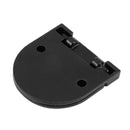 1-3/8-inch x 1-3/8-inch Door Drawer Handle Flush Ring Pull Zinc Alloy Black S8Z5