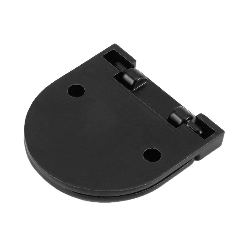 1-3/8-inch x 1-3/8-inch Door Drawer Handle Flush Ring Pull Zinc Alloy Black S8Z5