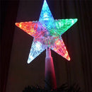 Led five-pointed star Christmas tree dome light Christmas decoration light  K1Y8