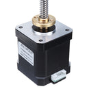 HANPOSE 17HS8401-S T8x8 Nema 17 Lead Screw Stepper Motor Linear Actuators 48mm 1.8A 52N.cm 4-lead 42 Motor 100-500mm Trapezoidal Lead Screw for 3D printer Z Axis