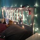 2M*3M 288LED Outdoor Christmas Xmas Wedding Party Fairy String Curtain Hanging Window Light EU Plug