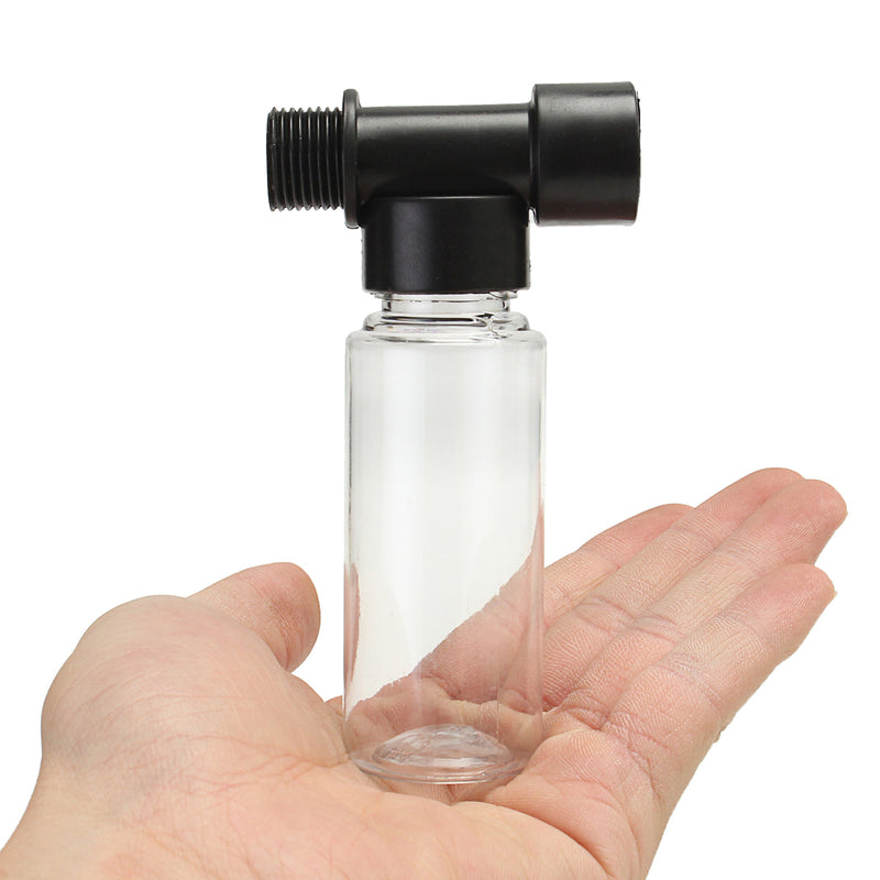 60mL Bubble Pot Car Wash High Pressure Power Washer Sprayer Spray Nozzle Gun Bottle