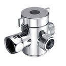 Multifunction 3 Way Shower Head Diverter Valve G1/2" Three Function Switch Adapter Valve