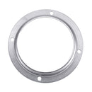 78MM Optical Glass Lens Waterproof 90 Degree + Aluminum Ring For 20W-100W High Power LED Chip