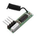 3pcs DC3~5V AK-119 433.92MHZ 4 Pin Superheterodyne Receiver Board Without Decoding -105dBm