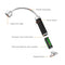 2 Pack Barbecue Grill Light Magnetic 360 Degree Adjustable BBQ Light Weathe