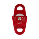 Aluminum Alloy 20 KN Universal Use Small Mobile Pulley For Climbing Rope 12mH1F5