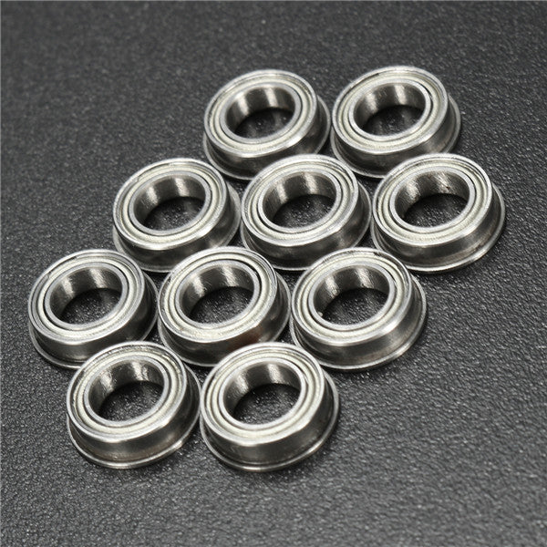 10pcs MF106ZZ 6x10x3mm Flange Ball Bearing
