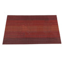 Placemats Set of 4 Crossweave Woven Vinyl Placemat for Kitchen Table Heat R C2V7