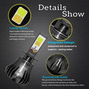 Dual Color 6000k White 3000K yellow H3 Car LED Fog Light for car truck suv