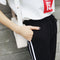 Summer Spring Casual Pants Sportswear Trousers Woman Haren Pants Double Str I4U2