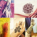 Black Natural Squishy  Herbal Henna Cone Temporary Tattoo Body Art Tattoos