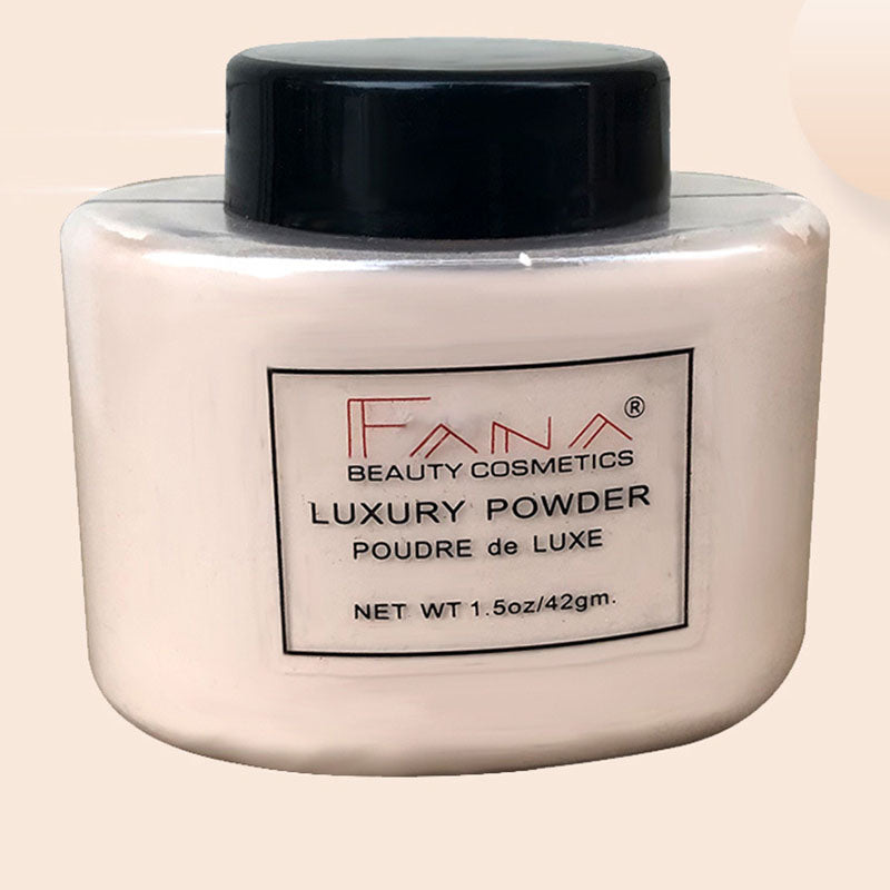 Fana Luxury Powder Face Banana Loose Powder for Women Girl Makeup Long Last S3V5