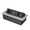 Socket Floor Table Socket 2 EU Plug & 2 USB Socket Charger