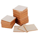 50 diy square decorative wood slices S4L1