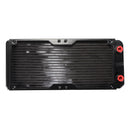 G1/4 18 Tubes 240mm Aluminum Computer Radiator Water Cooling Cooler For PC CPU Cooling