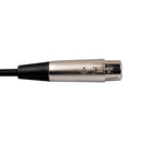 1.8/ 3M REXLIS BK3045K1 3-Pin Female XLR To 1/4" Male Mono Microphone Audio Cable