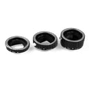 White Color Metal AF Macro Extension Tube Ring For Canon EOS EF EF-S