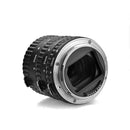 White Color Metal AF Macro Extension Tube Ring For Canon EOS EF EF-S