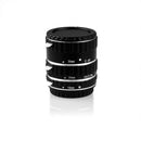 White Color Metal AF Macro Extension Tube Ring For Canon EOS EF EF-S