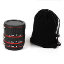 Colorful Metal AF Macro Extension Tube Ring For Canon EOS EF EF-S