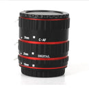 Colorful Metal AF Macro Extension Tube Ring For Canon EOS EF EF-S