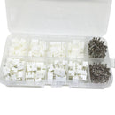 250 pcs/lot kit 2.54mm XH2.54 2p 3p 4 pin Connector plug + straight needle  I3D6