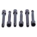 6 Pcs Brass Electric Guitar Tremolo Bridge Saddle Clamp Lock string Screw/S S7A7