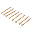 8 Pcs M2.5x32MM Electric Guitar Humbucker Pickups Adjust Height Screw and S D6M7