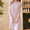 Spring Ladies Silk Pajamas Dress Casual Sexy Short Sleeve Pigiama Home Wome U5N3