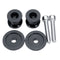 M8x1.25mm Motorcycle Swing Arm Slider Paddock Stand Bobbin Adapter Spools